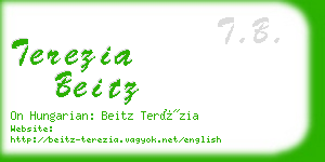 terezia beitz business card